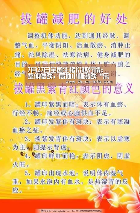 7月27日全国生猪价格行情：整体微跌，局地小幅涨跌“乐发IIapp”