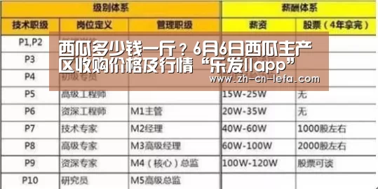 西瓜多少钱一斤?6月6日西瓜主产区收购价格及行情“乐发IIapp”(图3) 乐发IIapp